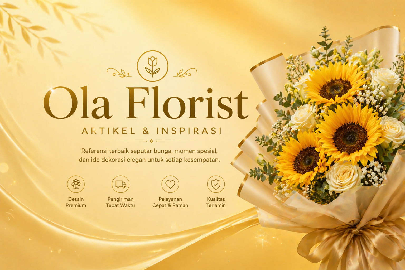Hand Bouquet Wedding yang Cantik dan Manis untuk Hari Istimewa